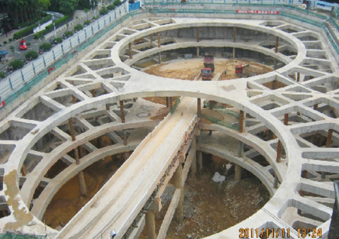 【優(yōu)質(zhì)結(jié)構(gòu)工程獎(jiǎng)】有線信息傳輸大廈基坑支護(hù)、土石方和樁基礎(chǔ)工程
