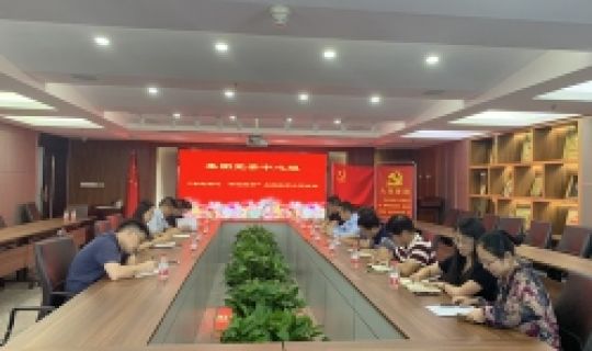 集團(tuán)黨委召開(kāi)“不忘初心、牢記使命”主題教育工作會(huì)議